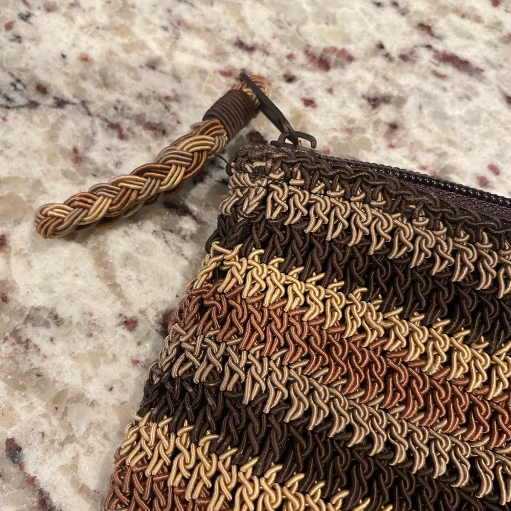 Small Cottagecore Y2K Earth Tone Goblincore Boho Coin Purse Bag - Picture 5 of 5